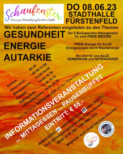 Gesundheit - Energie - Autarkie (08.06.2023)